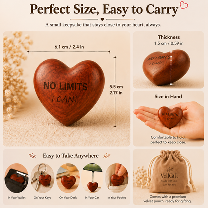 Personalized Wooden Heart Keepsake