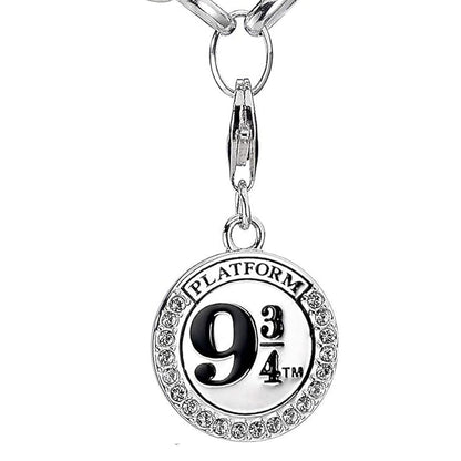 Harry Potter Sterling Silver Platform 9 34 Necklace Embellished with Swarovski Crystals