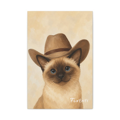 Cowboy-Hundeporträt