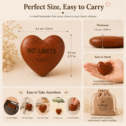 Personalized Wooden Heart Keepsake