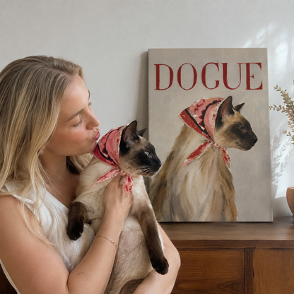 Dogue Fashion Hundebildnis