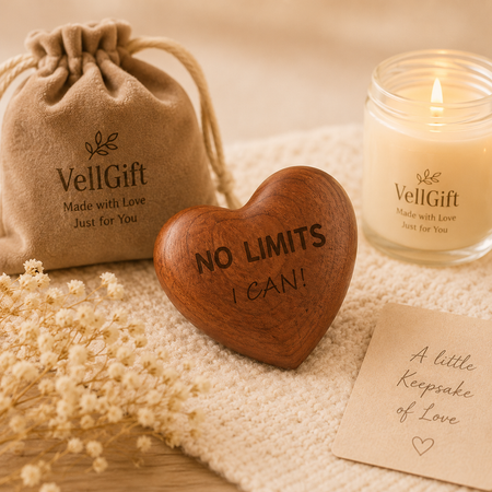 Personalized Wooden Heart Keepsake