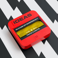 Emergency Sticky Note Dispenser