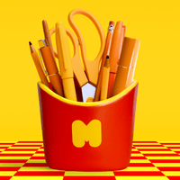 Fries 'N' Scribes Ceramic Penpot