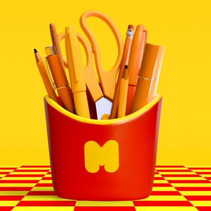 Fries 'N' Scribes Ceramic Penpot