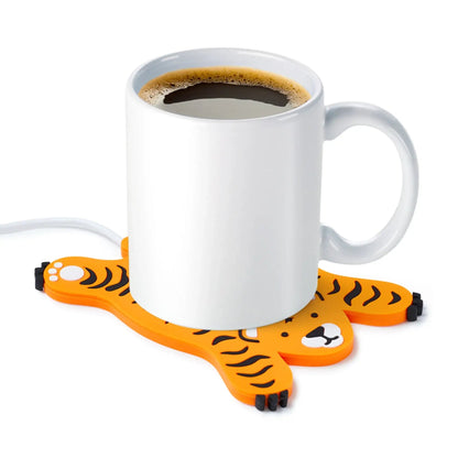 Lustiger Tiger Kaffeetassenwärmer zum Einschlafen