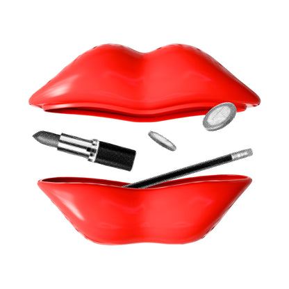 Keramik-Schmuckschale „Hot Lips“