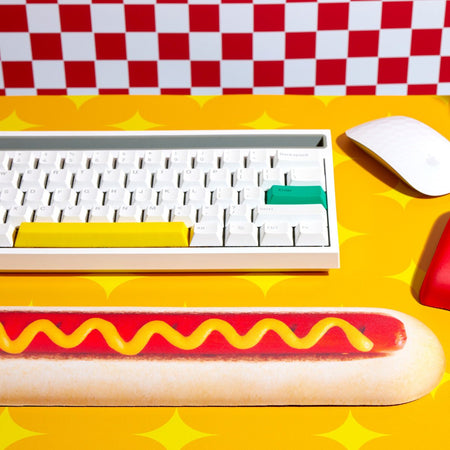 Hotdog-Tastaturauflage