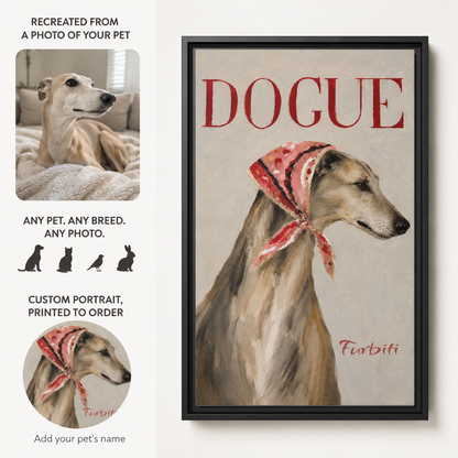 Dogue Fashion Hundebildnis