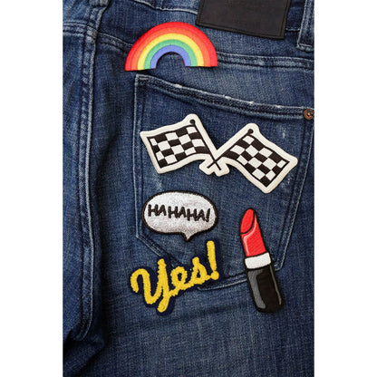 Iron On Patch Girl Power Set