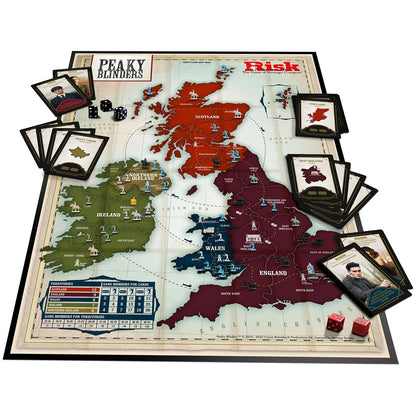 RISK Strategy Board Game - Peaky Blinders Edition