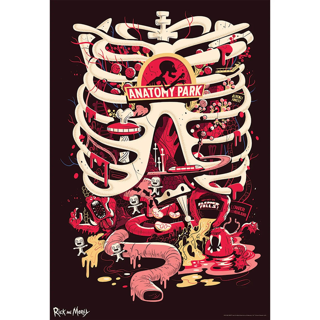 Dust! Rick & Morty Limited edtion art print