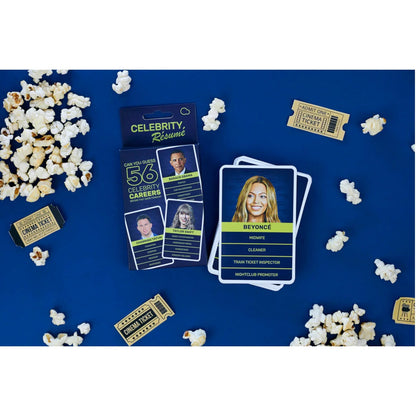 Celebrity Resume Card Game