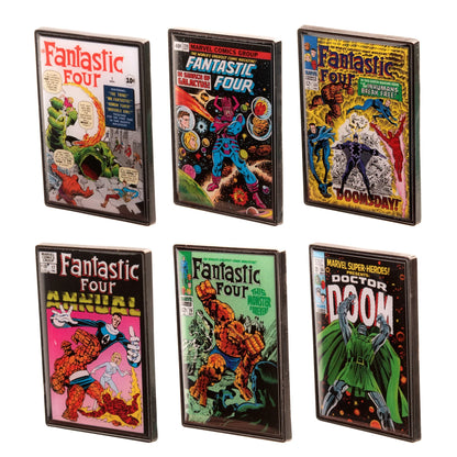 The Fantastic Four Klassische Mystery-Box Pin