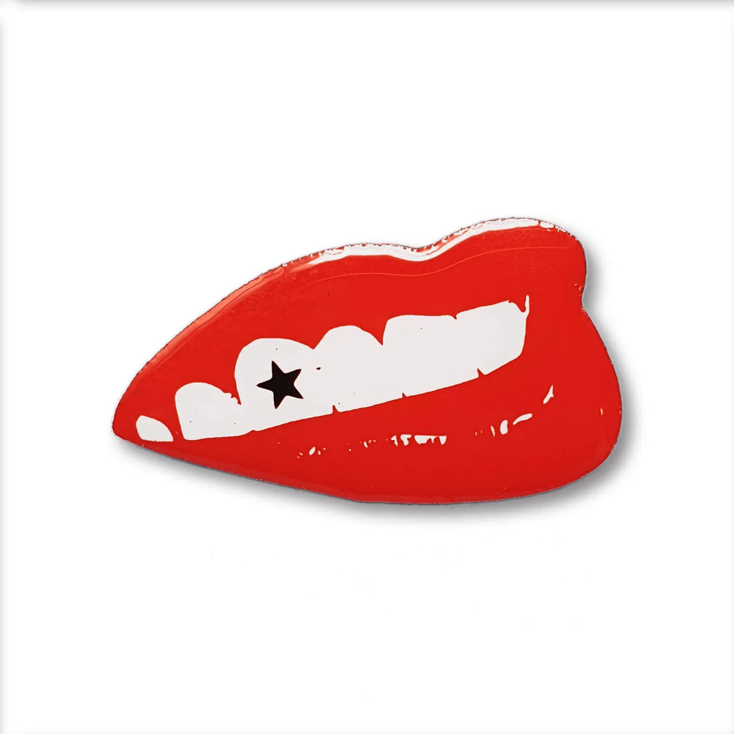 Harley Quinn Birds of Prey Sammler-Pin-Anstecker – Lippen
