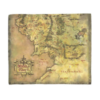 The Lord of the RIngs Middle Earth Fleece Blanket