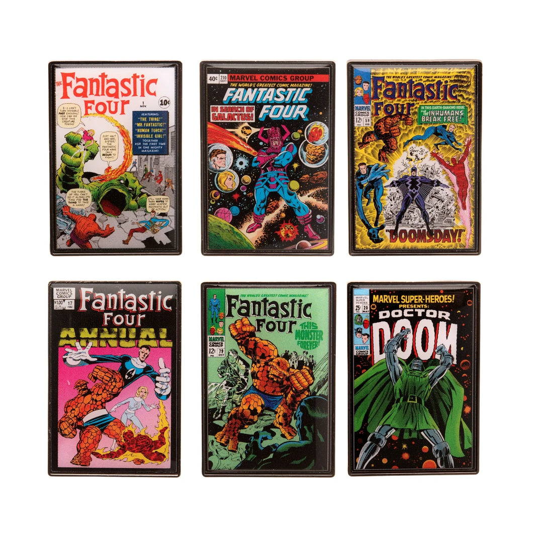 The Fantastic Four Klassische Mystery-Box Pin