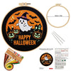 Halloween DIY Embroidery Craft Kit for Adults & Beginners