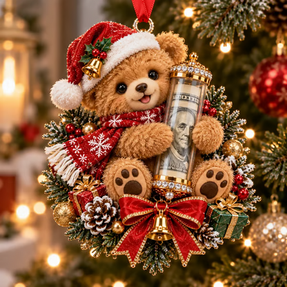 🎄 💵 Christmas Cash Gift Ornament - ✨A Fun Way to Give Money This Christmas