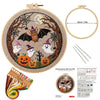 Halloween DIY Embroidery Craft Kit for Adults & Beginners