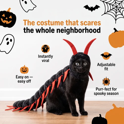 Halloween Cat Centipede Costume