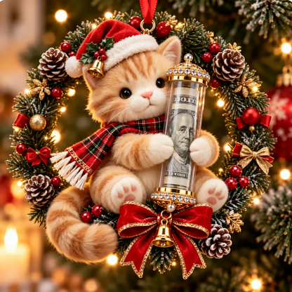 🎄 💵 Christmas Cash Gift Ornament - ✨A Fun Way to Give Money This Christmas