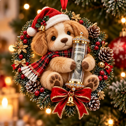 🎄 💵 Christmas Cash Gift Ornament - ✨A Fun Way to Give Money This Christmas