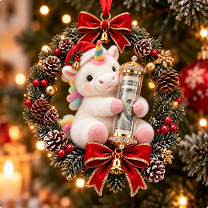 🎄 💵 Christmas Cash Gift Ornament - ✨A Fun Way to Give Money This Christmas