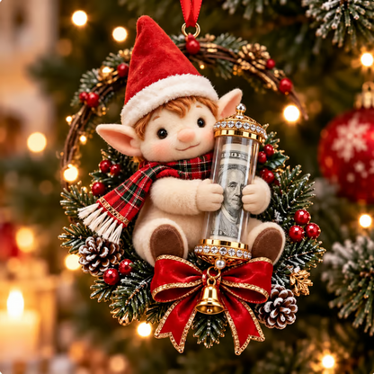 🎄 💵 Christmas Cash Gift Ornament - ✨A Fun Way to Give Money This Christmas