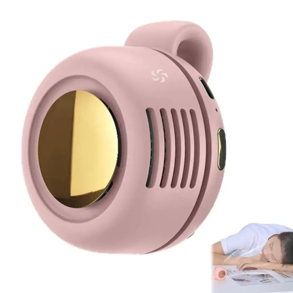 Tragbarer, wiederaufladbarer Clip-Ventilator für die Taille
