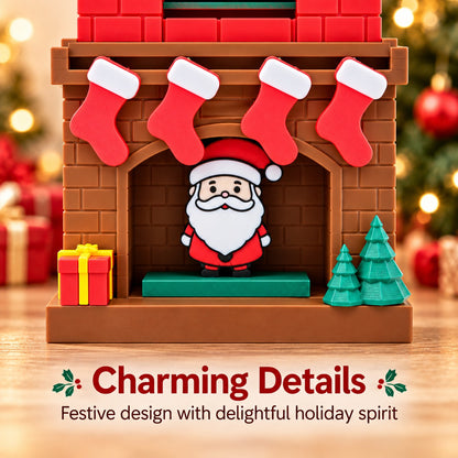🎄24-Day Santa Chimney Christmas Countdown Calendar