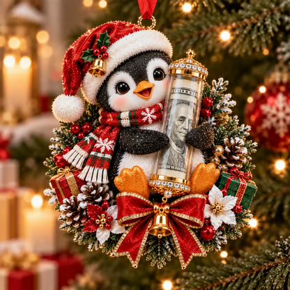 🎄 💵 Christmas Cash Gift Ornament - ✨A Fun Way to Give Money This Christmas