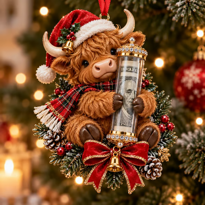 🎄 💵 Christmas Cash Gift Ornament - ✨A Fun Way to Give Money This Christmas