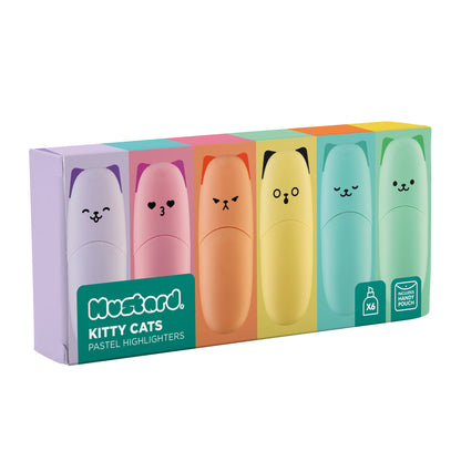 Katzen-Pastel-Textmarker