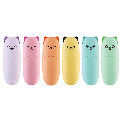 Katzen-Pastel-Textmarker