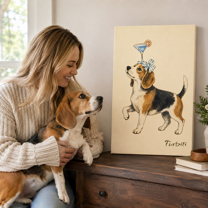 Martini-Hundeportrait