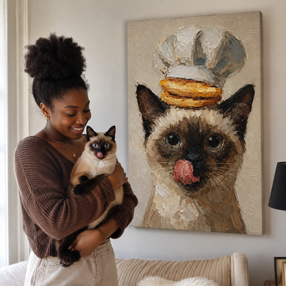 Toast Katzenporträt