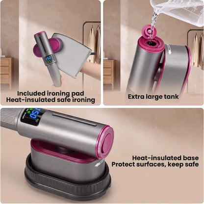 SteamEase – Handheld Portable Garment Steamer & Mini Iron for Home and Travel