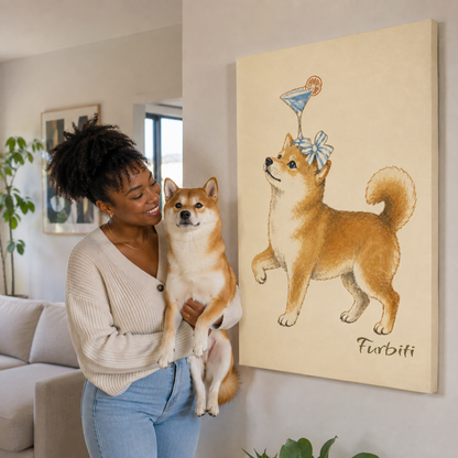 Martini-Hundeportrait