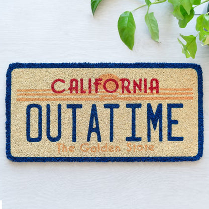 Back To The Future Door Mat