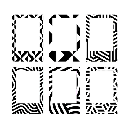 Monochrome Magnetrahmen