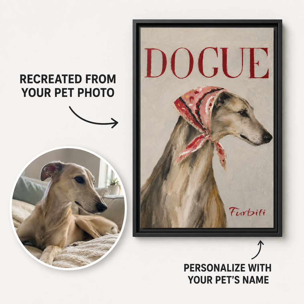 Dogue Fashion Hundebildnis