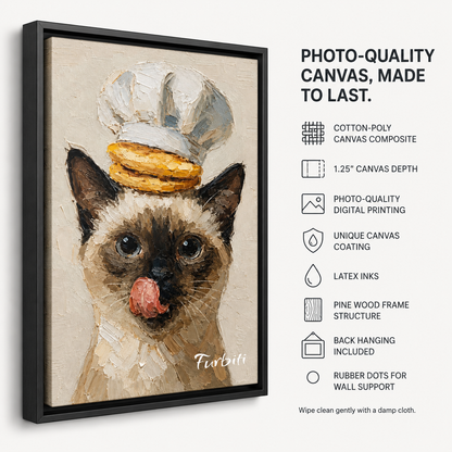 Toast Katzenporträt