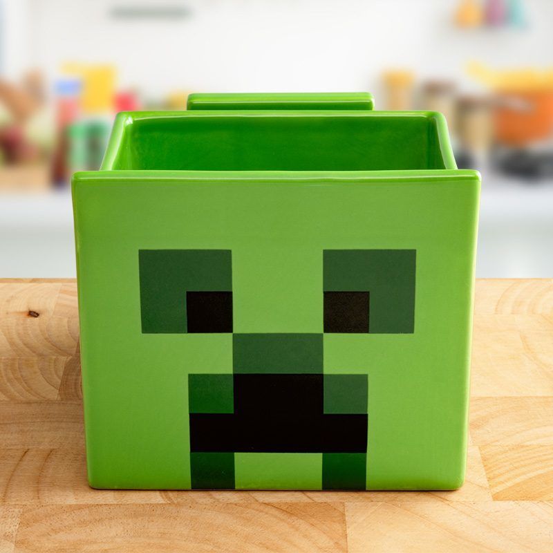 Minecraft Creeper Streaming Snack Bowl