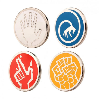 The Fantastic Four: First Steps Symbols Enamel Pin Set