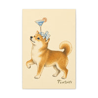 Martini Dog Portrait