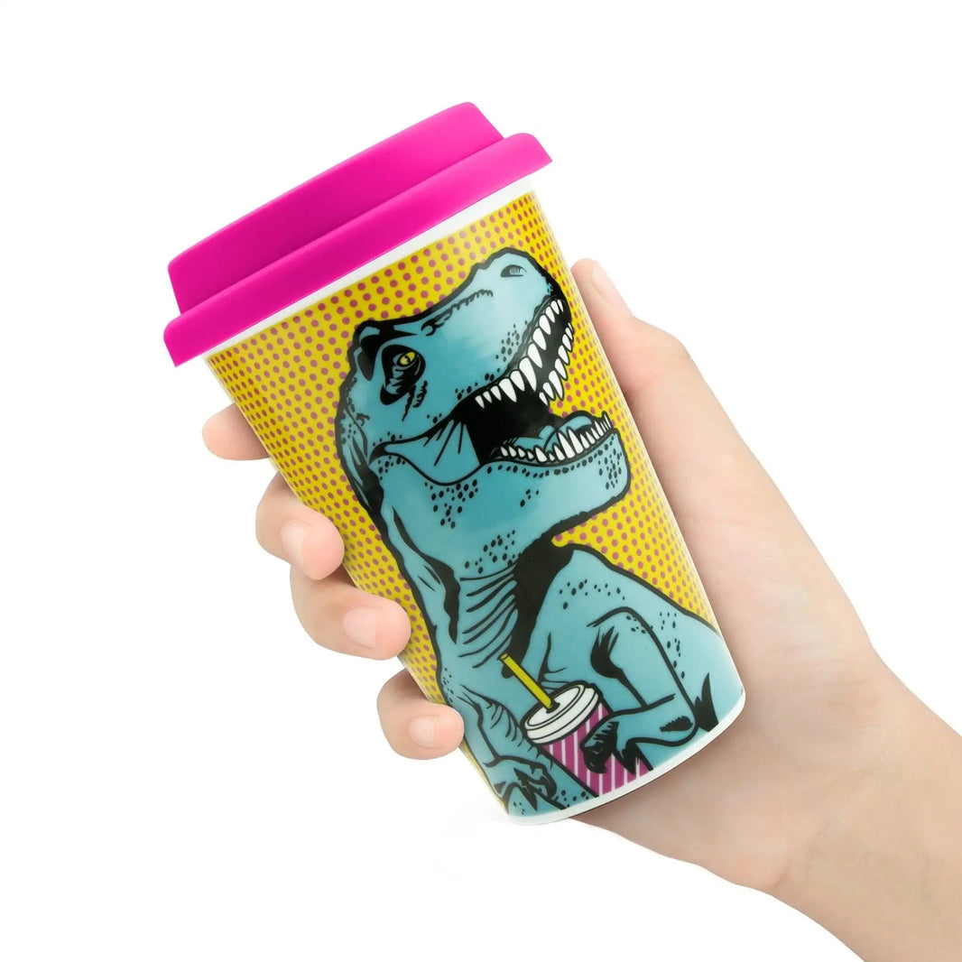 T-Rex Dino Double Wall Mug