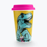 T-Rex Dino Double Wall Mug