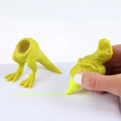 T-Rex Dino Pink-Limonen Textmarker