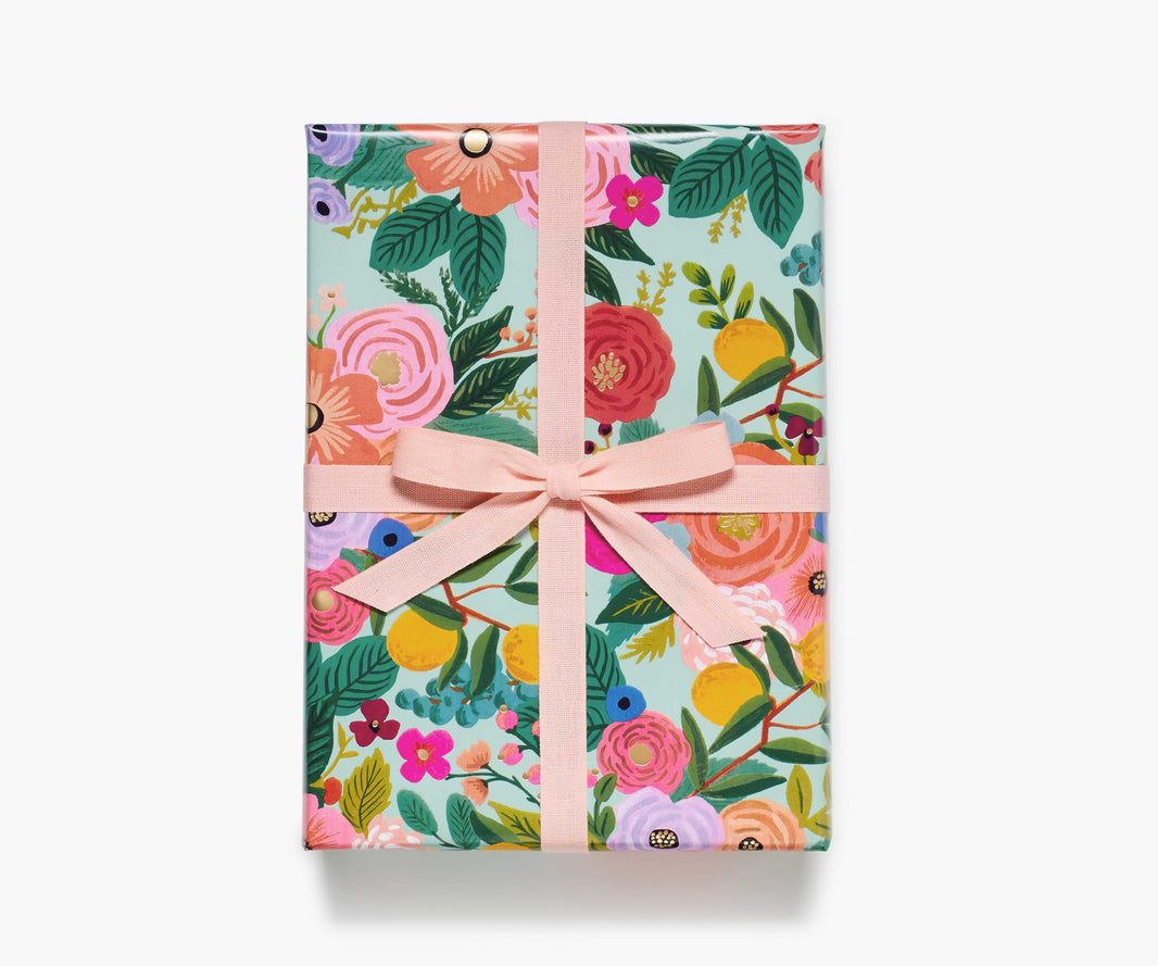 Geschenkpapierrolle - Gartenparty